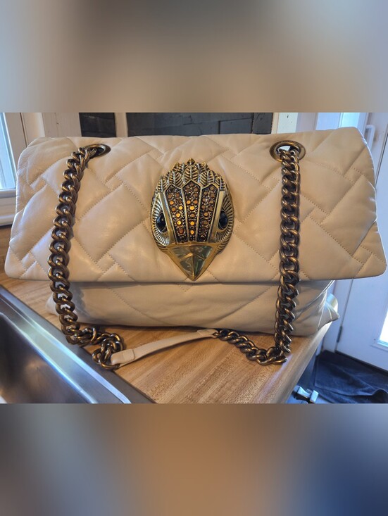 Kurt Geiger Handbags - Kurt Geiger NWT Creme Quilted Macro Kensington GORGEOUS